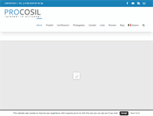 Tablet Screenshot of procosil.com
